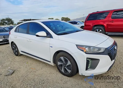 2018 Hyundai Ioniq Sel z USA, uszkodzony, nr VIN KMHC75LC8JU060142